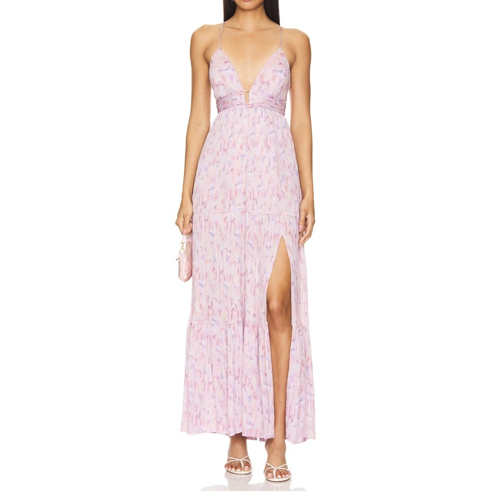 ASTR the Label Minari Dress in Lavender Multi